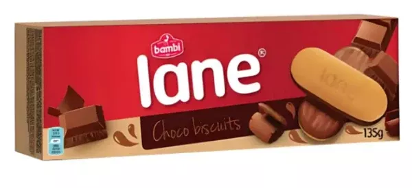 Choco Lane Biscuits (Bambi) 135g
