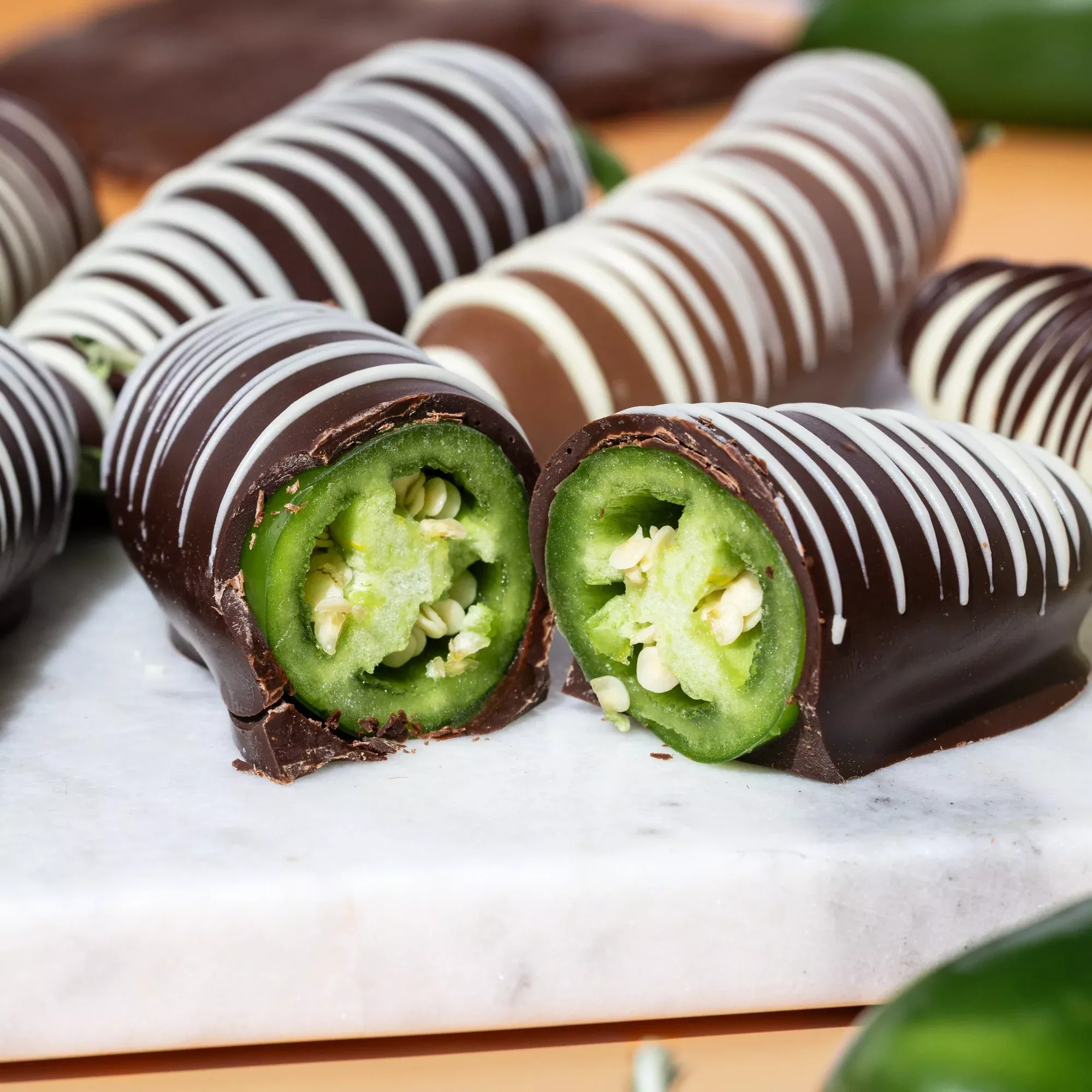 Chocolate Covered Jalapeños