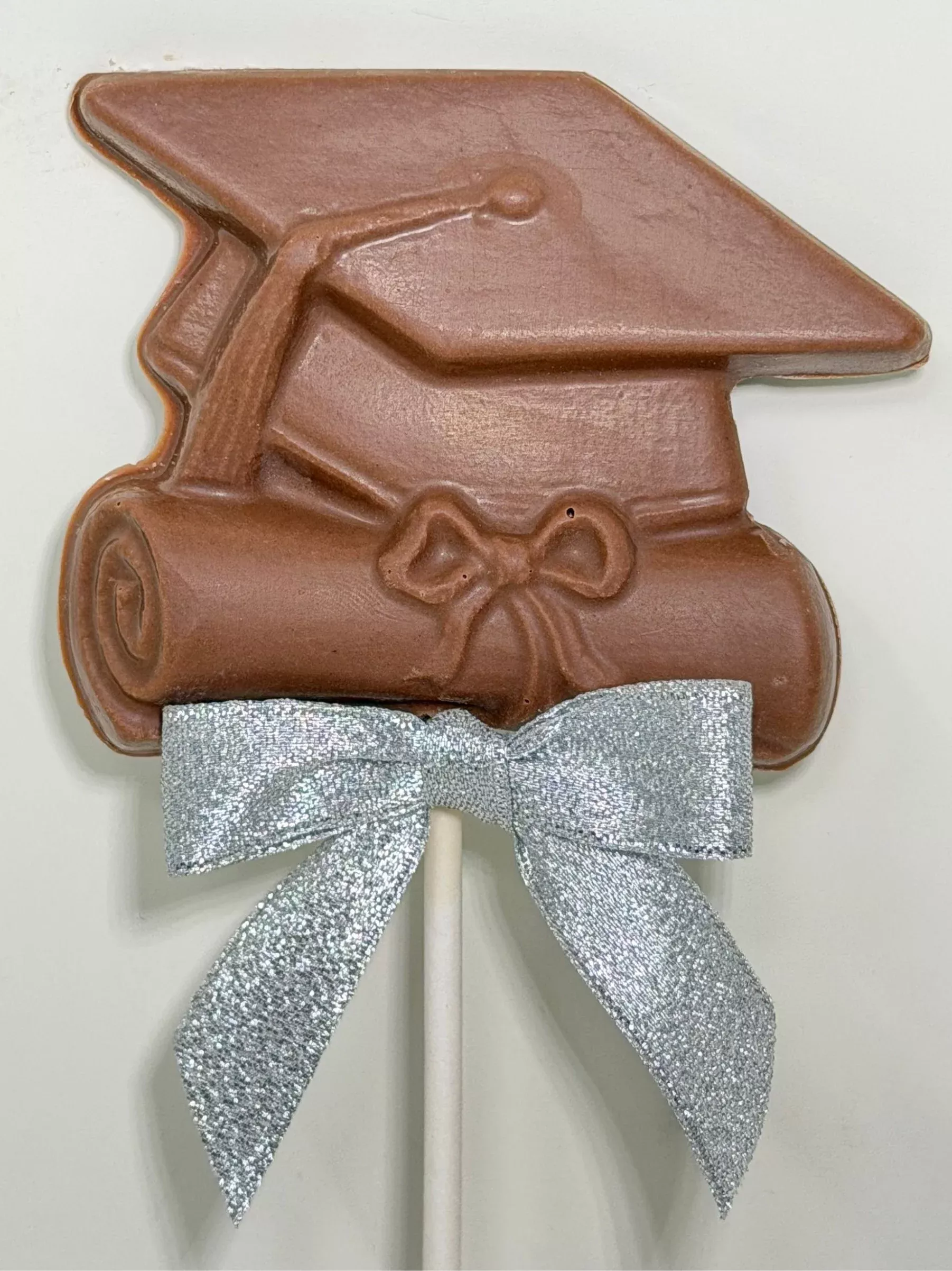 Chocolate Graduation Pops