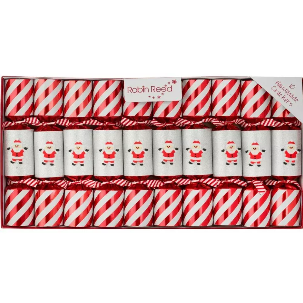 Christmas Party Crackers -Candy Cane Santa