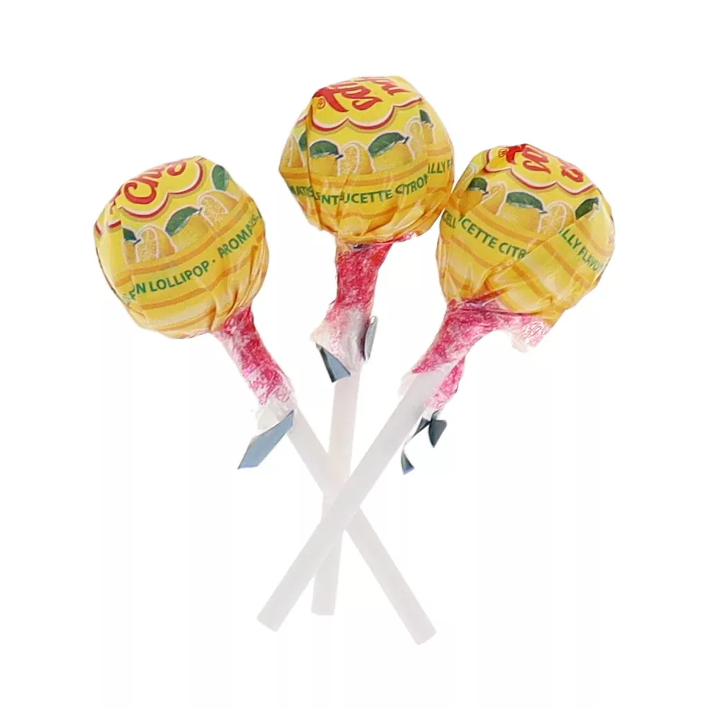 Chupa Chups Lollipops - Lemon - Pack of 40