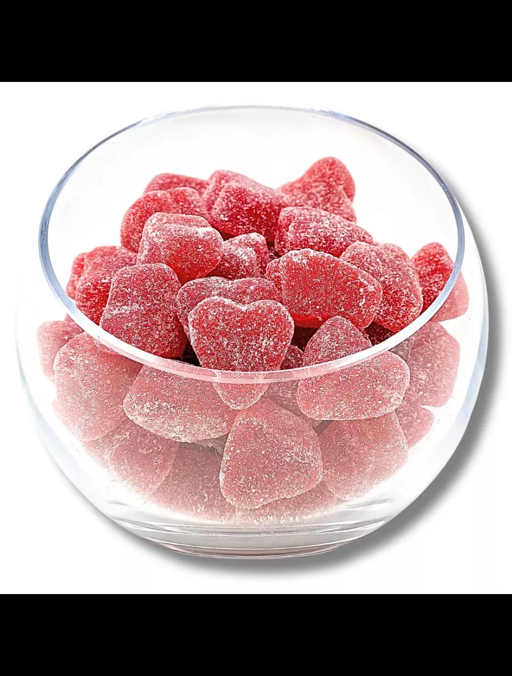 Cinnamon Jelly Hearts - 8 oz