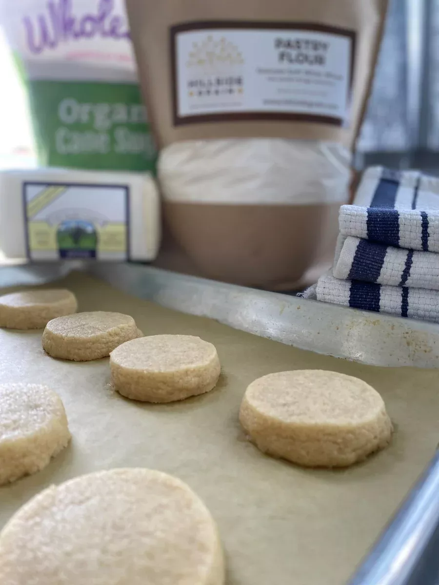 Classic Shortbread Cookies "Terroir" - 1/2 Dozen