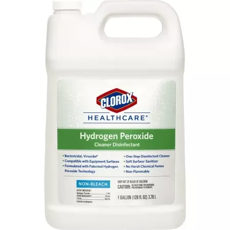 Clorox Healthcare Hydrogen Peroxide Cleaner Disinfectant, Jug, 1 gal.