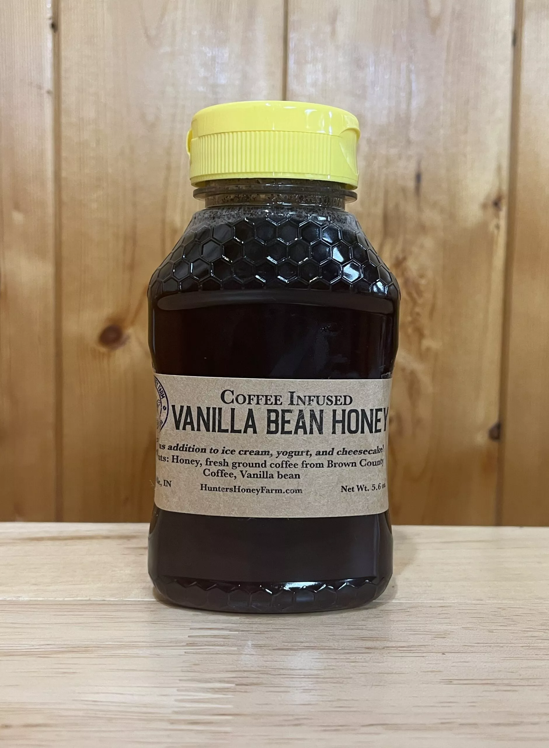 Coffee Infused Vanilla Bean Honey