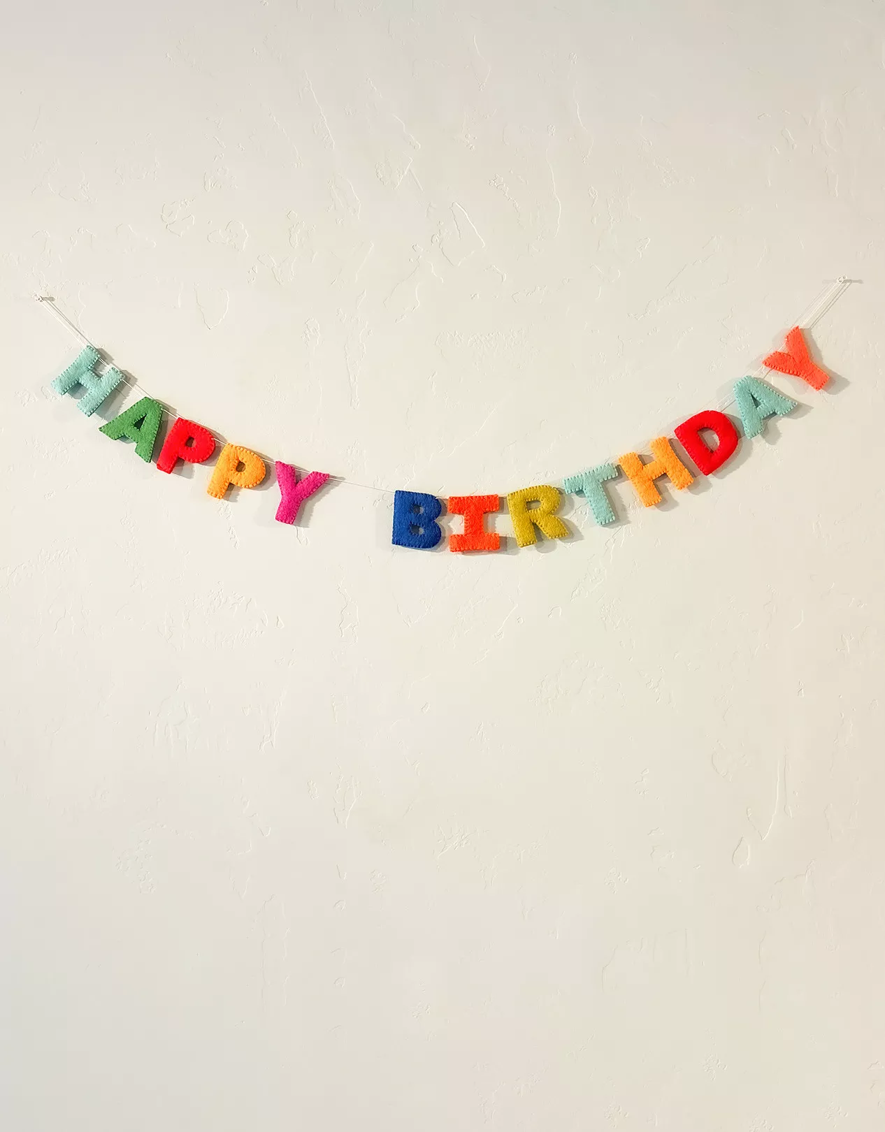 Colorful Felt Ball Garland