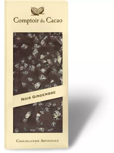 Comptoir du Cacao Dark Crystallized Ginger 90g