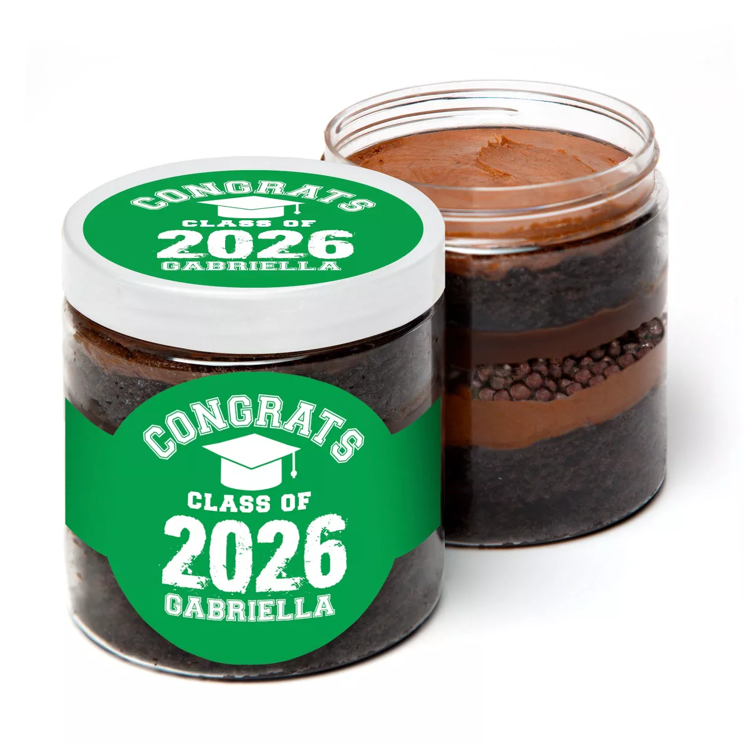 Congrats Class of - Incredible Cake in a Jar