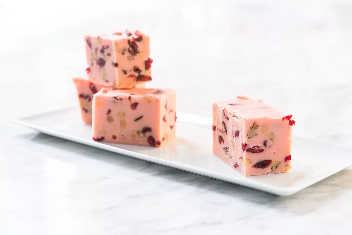 Cranberry Walnut Fudge