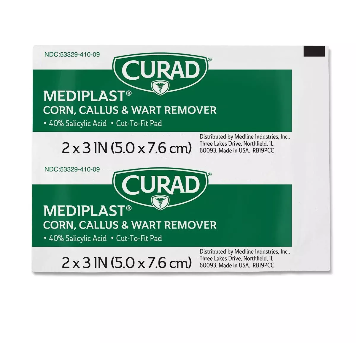 CURAD Mediplast Wart Pads