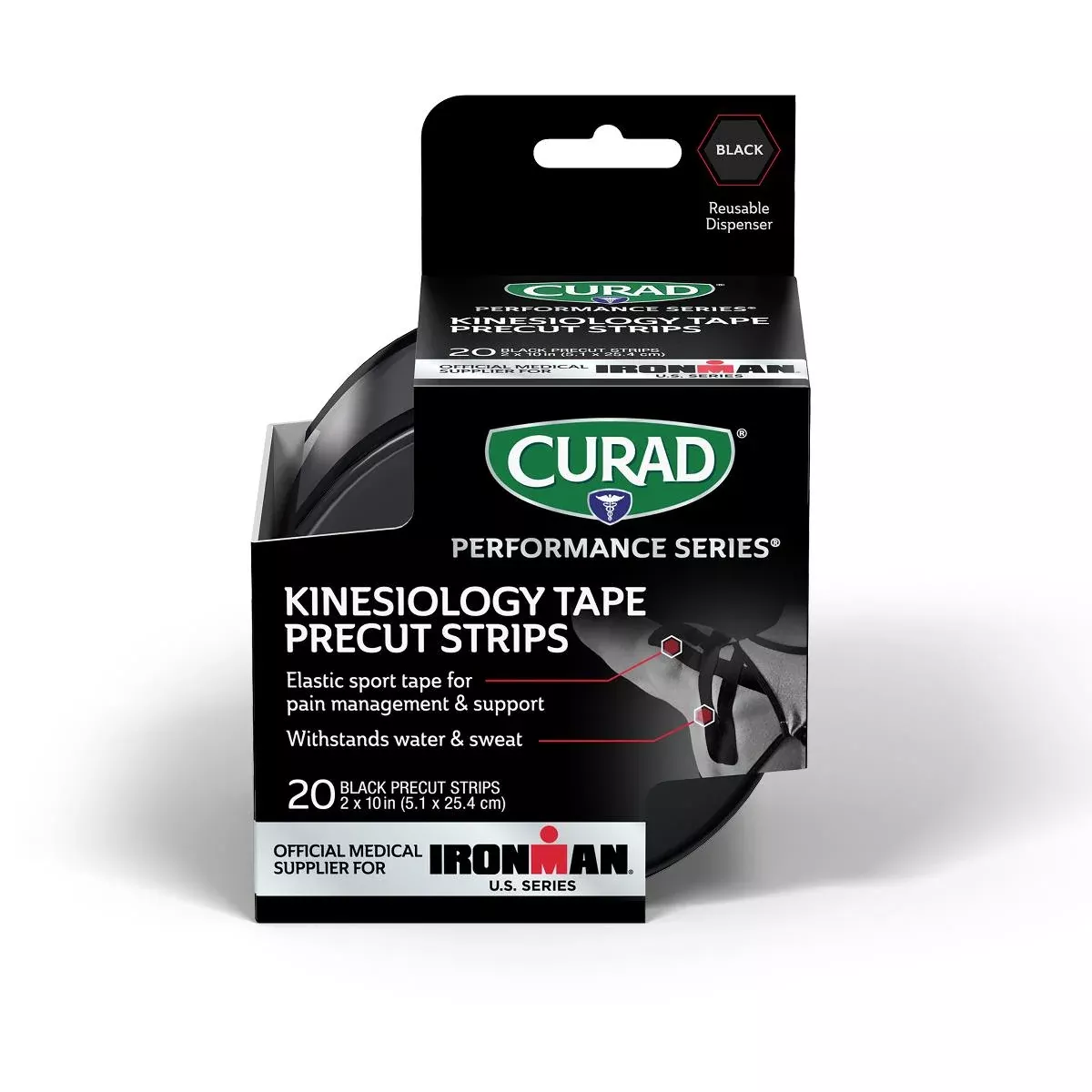 CURAD Performance Series IRONMAN Kinesiology Tape
