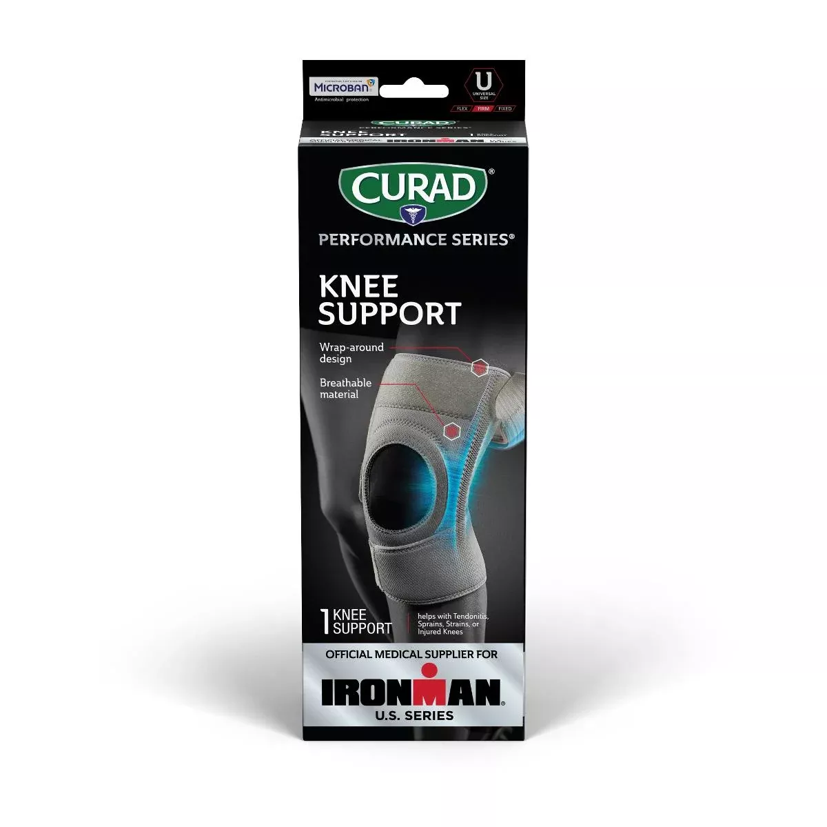 CURAD Performance Series IRONMAN Knee Supports