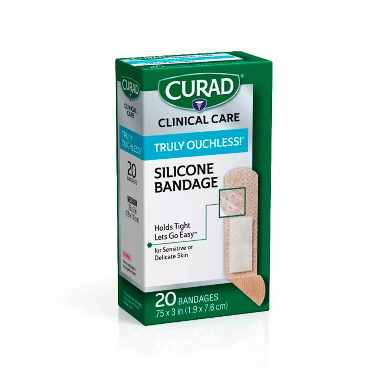 CURAD Silicone Flexible Fabric Bandages