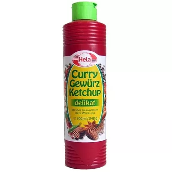 Curry Gewurz Ketchup Delikat (Hela) 300 ml