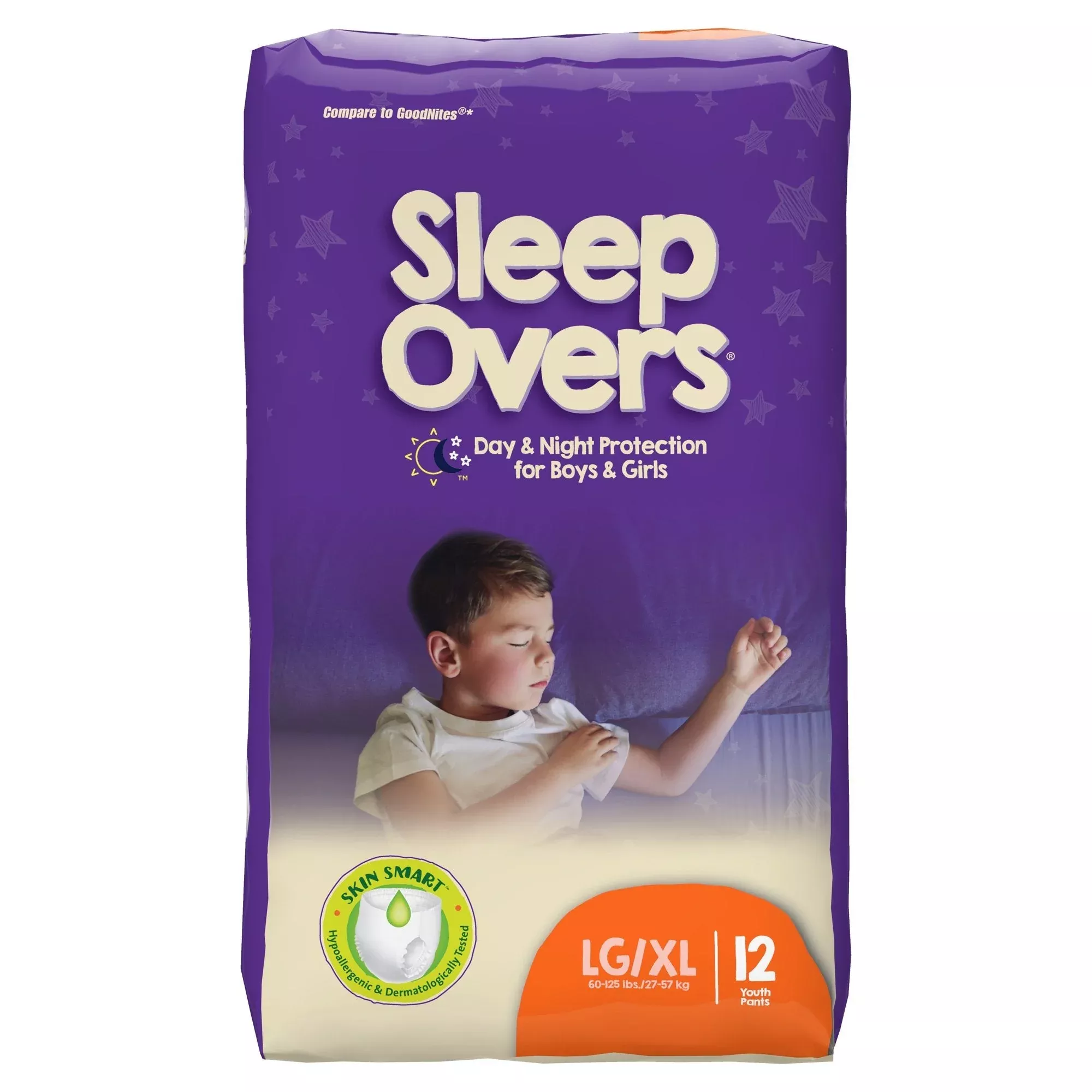 Cuties Sleep Overs Absorbent Underwear, Large / Extra Large, 12 ct