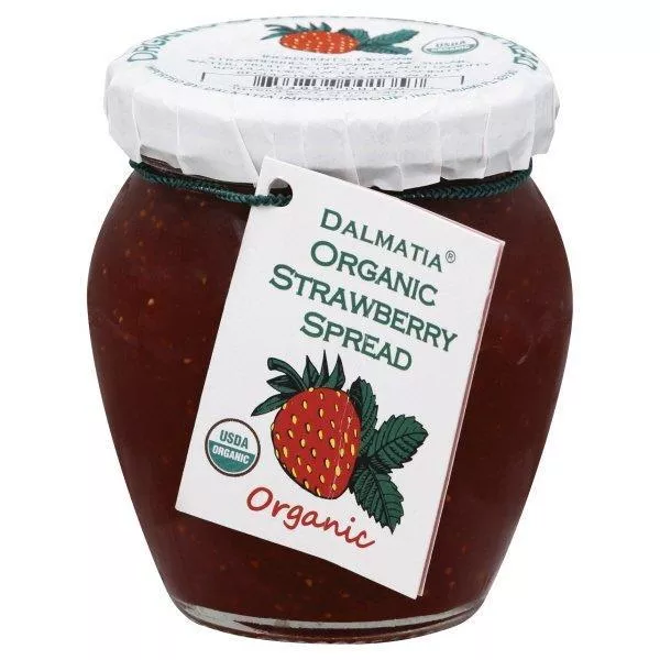 Dalmatia Organic Strawberry Spread, 8.5 oz