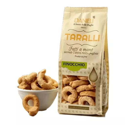 DANIELI Taralli with Fennel - 240g (8.5oz)
