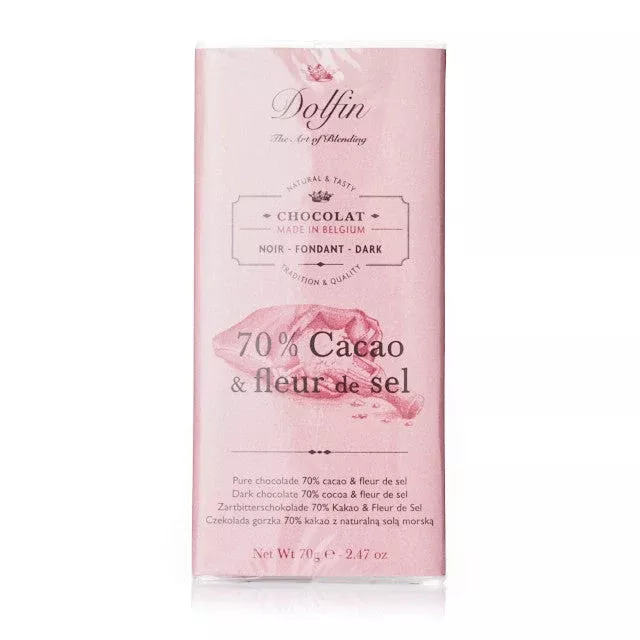 Dark Chocolate 70% Cocoa & Fleur de Sel