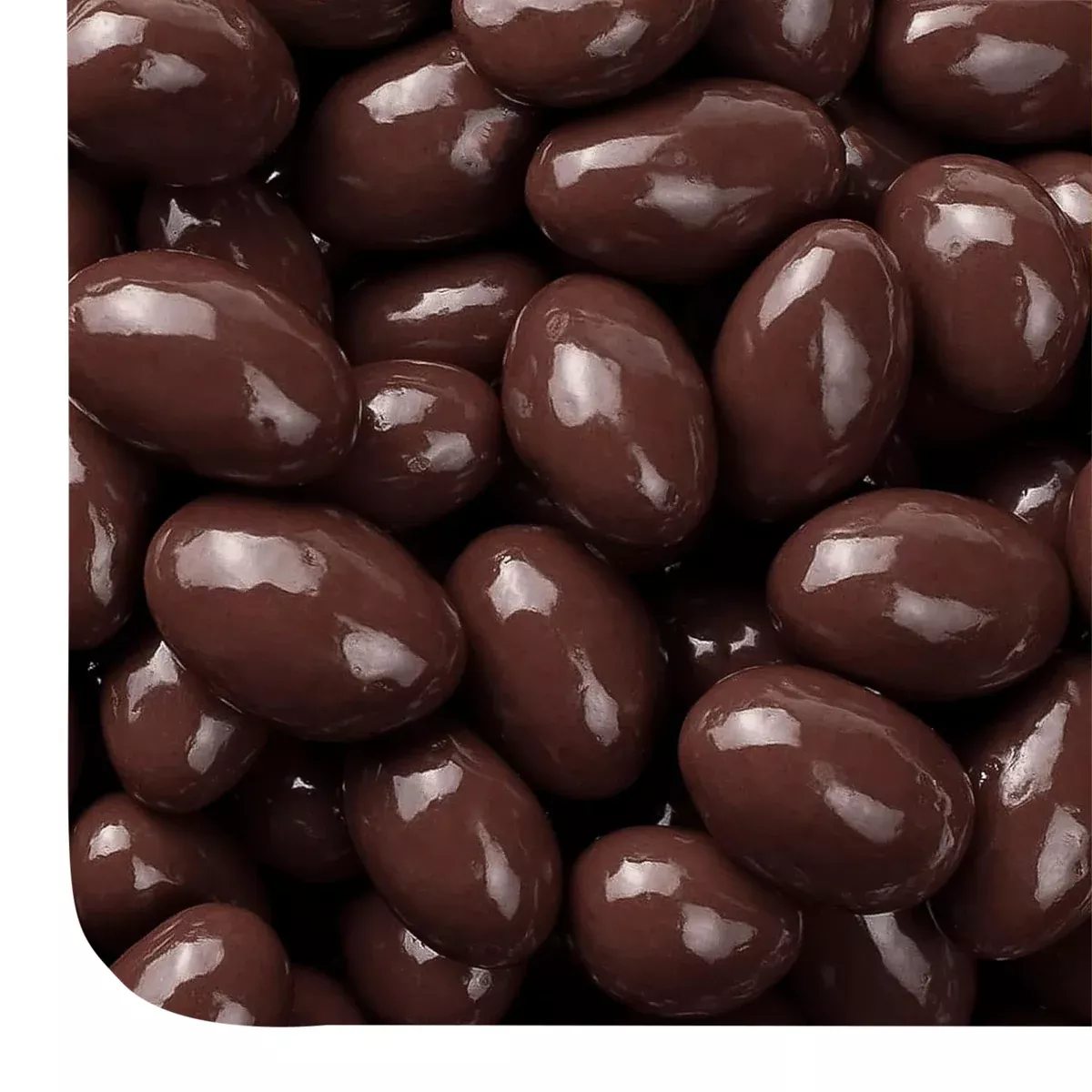 Dark Chocolate Almonds - 2 Pound Bulk Pack - Whole Dry Roasted Dark Chocolate Covered Almonds - Candy for Office, Buffets, Snacking & Gifting - Classic Coated Nuts