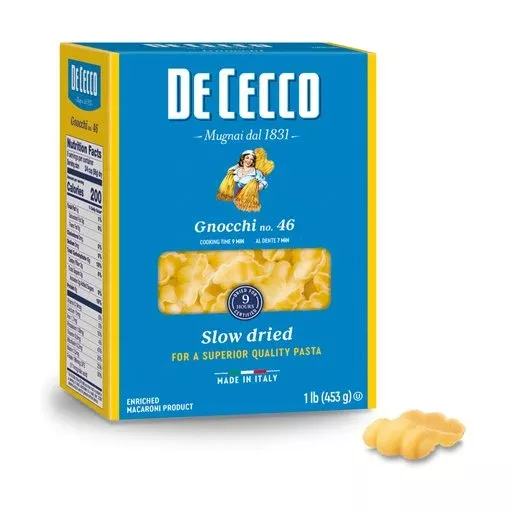DE CECCO Gnocchi Pasta #46 - 453g (1lb)