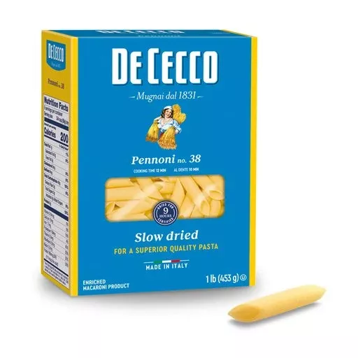 DE CECCO Pennoni Pasta #38 - 453g (1lb)