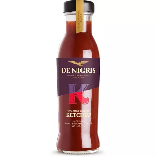 DE NIGRIS Italian Ketchup Sauce with Balsamic Vinegar of Modena - 300g (10.14oz)