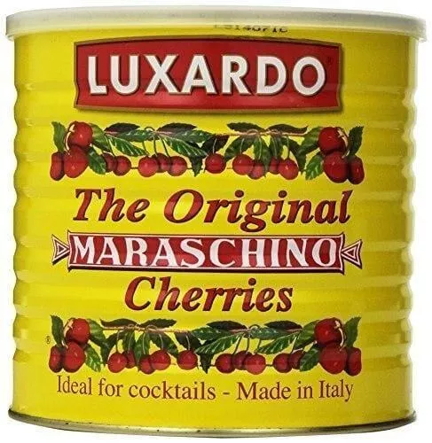 DENTED Luxardo Maraschino Cherries, 6 lb.