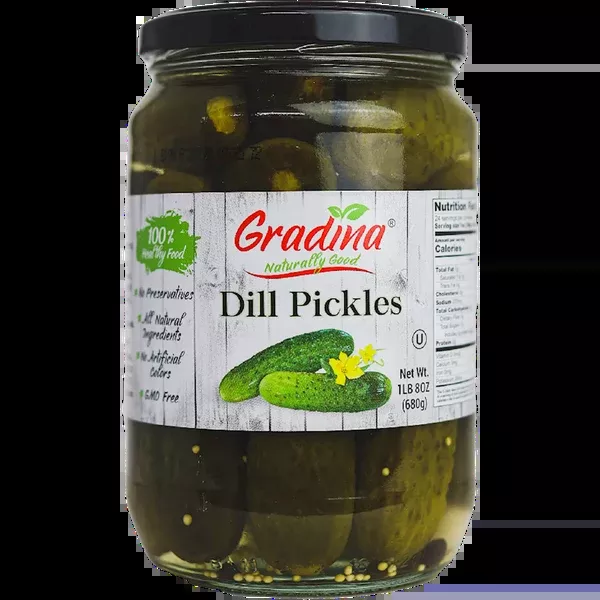 Dill Pickles (Gradina) 24oz