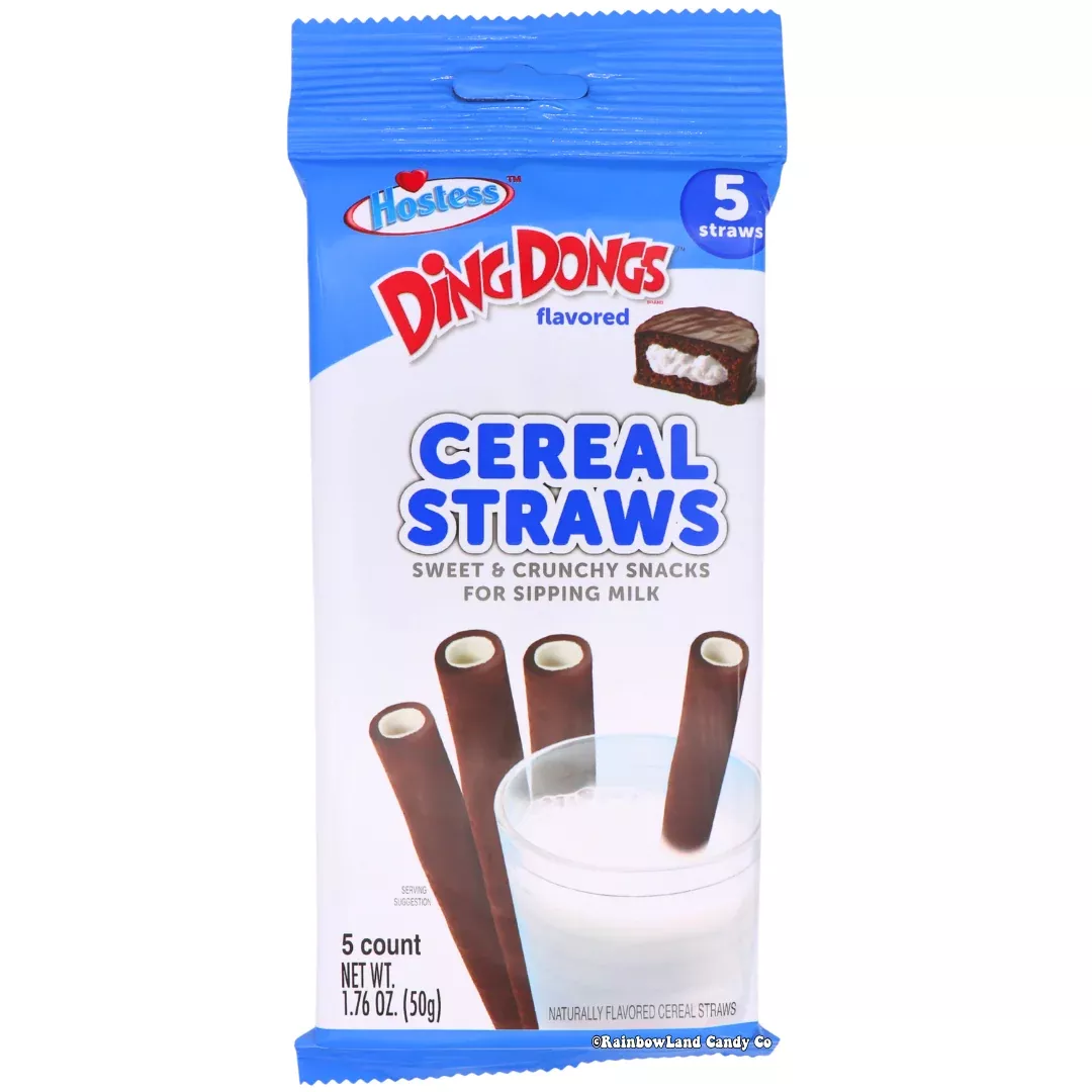 Ding Dongs Cereal Straws