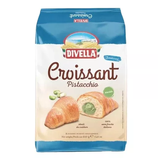 DIVELLA Cornetti Pistacchio (Pistachio Croissant) - 5 count