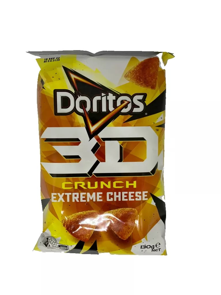 Doritos 3D Crunch Extreme Cheese 130g