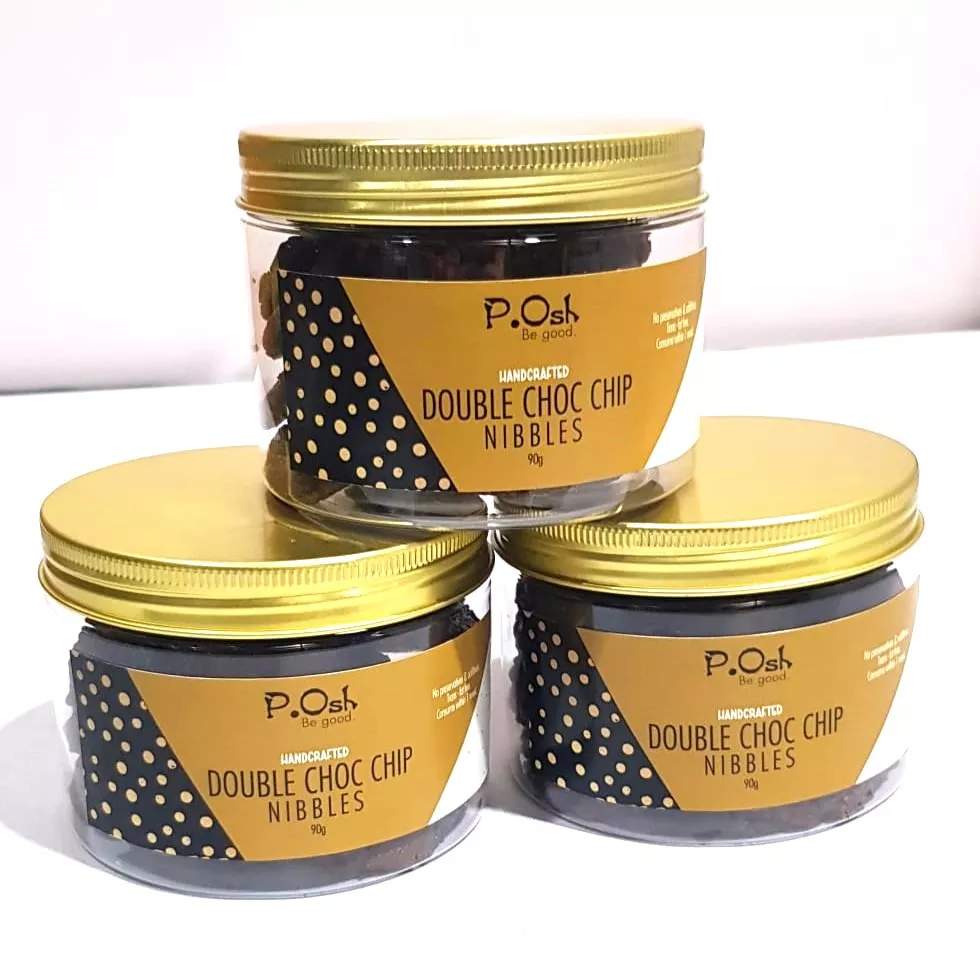 Double Choc Chip Nibbles Jar