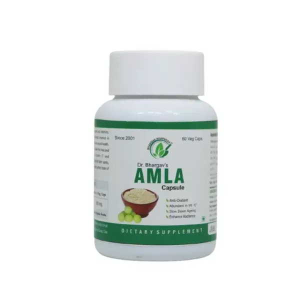 Dr.Bhargav’s Amla Capsules - 60 caps