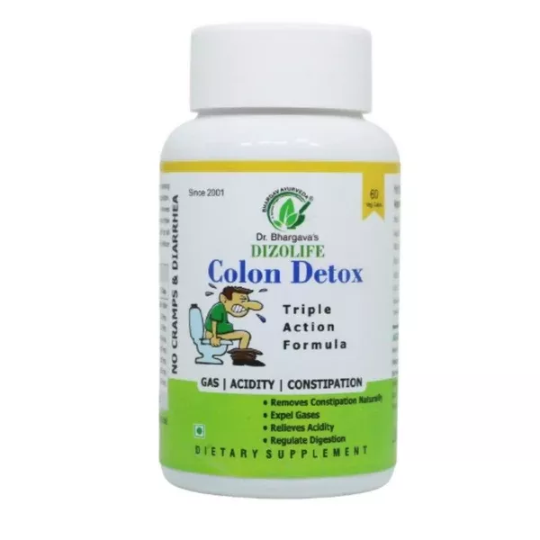 Dr.Bhargav�s Colon Detox Laxative Capsules - 60 caps