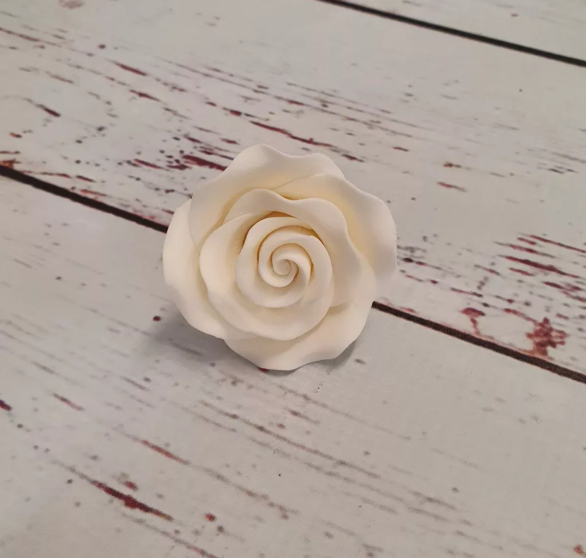 Edible Decorations | White Rose | Medium | 5cm | Pick Up Only