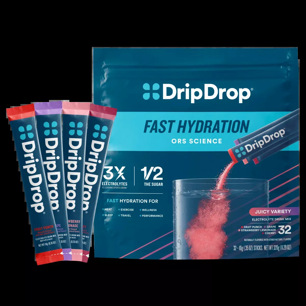 Electrolyte Drink MixJuicy Variety Pack