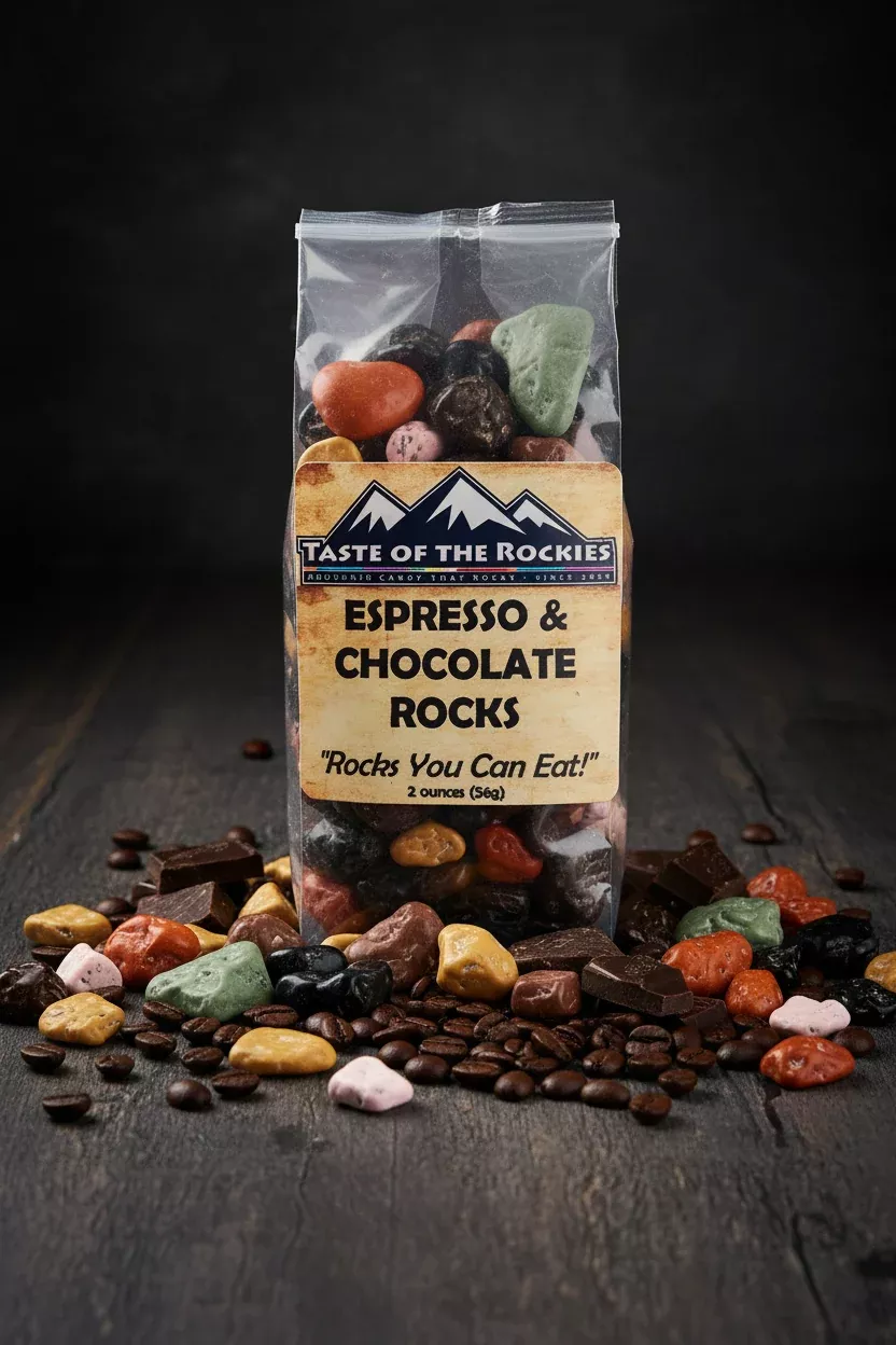 Espresso and River Rock Chocolate