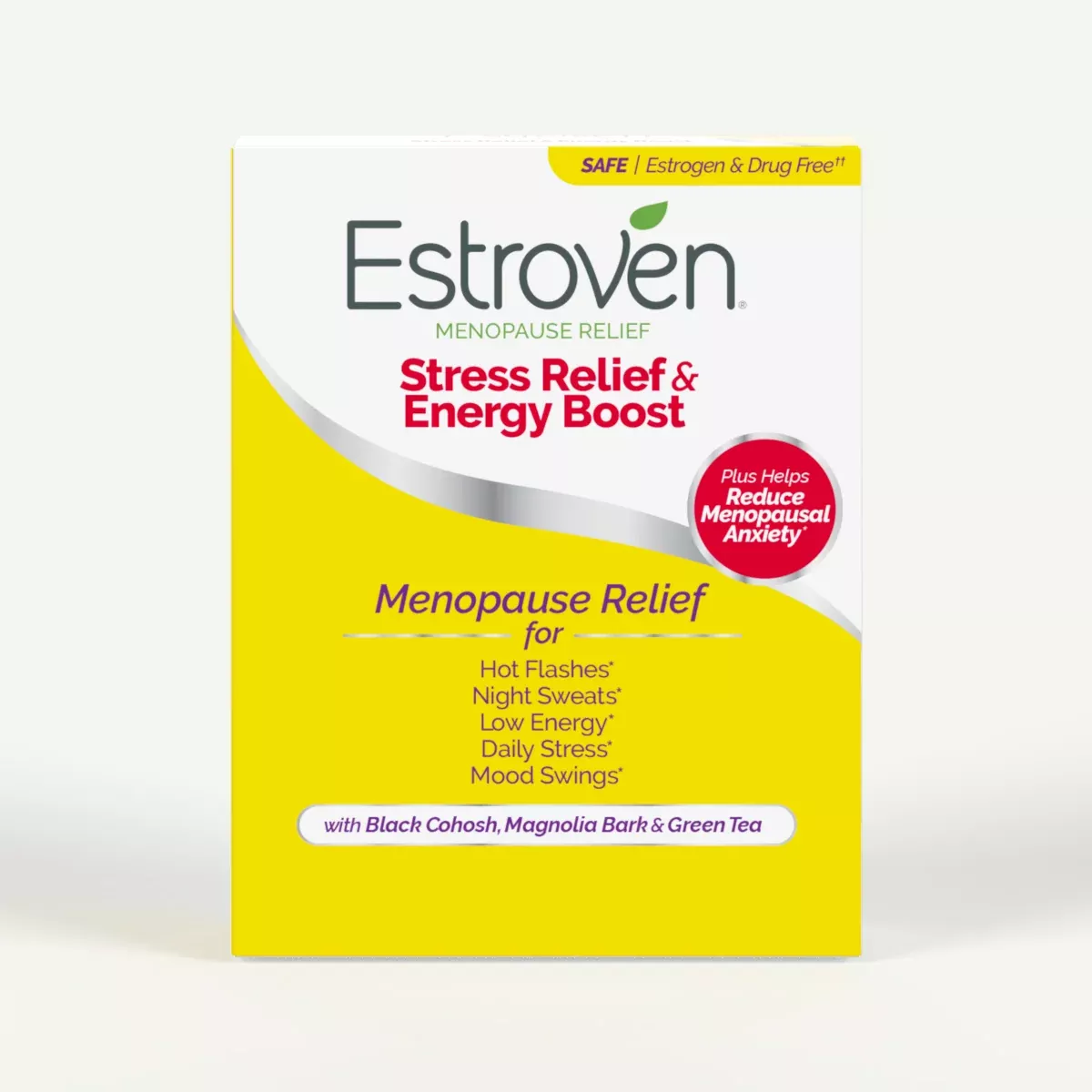 Estroven Menopause Relief Stress Relief & Energy Boost
