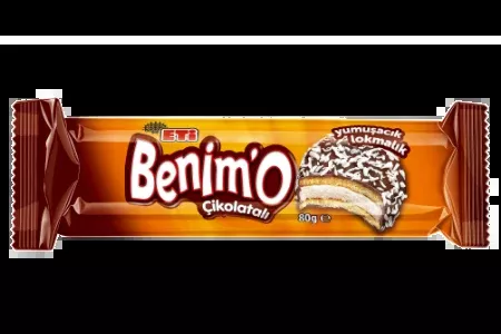 ETI Benimo marshmallow coconut biscuit (Turkey)