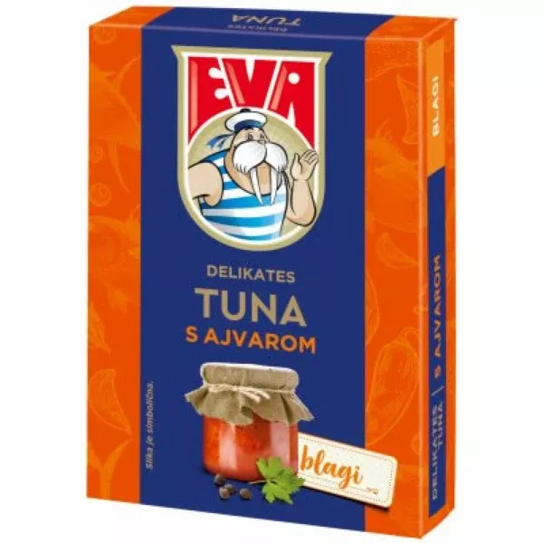 Eva Tuna with Mild Ajvar, 4 oz (115g)