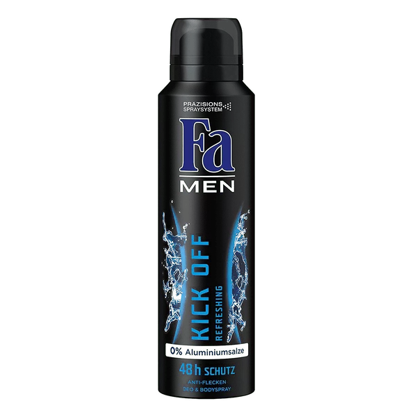 Fa Spray Deodorant For Men Kick-Off, 150ml