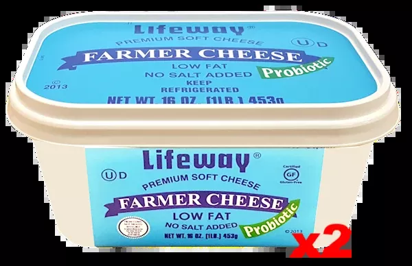 Farmer Cheese, 2 PACK (2 x 16oz (1lb))