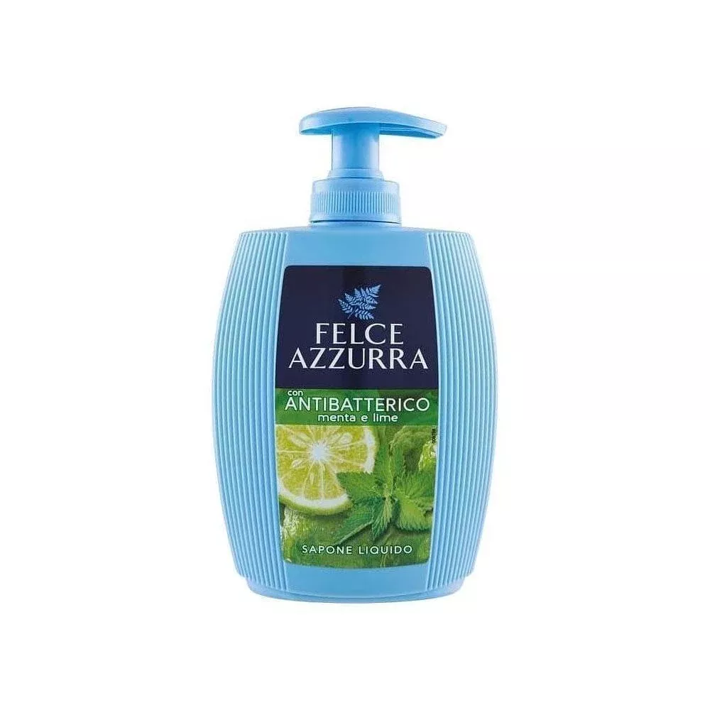 Felce Azzurra Mint & Lime Sapone Liquido Antibattero, 300 ml
