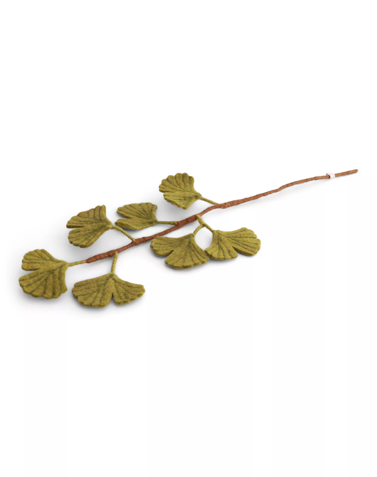 Felt Branch - Green Leaves