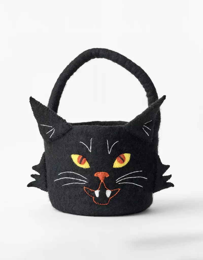 Felt Bucket - Halloween Monster