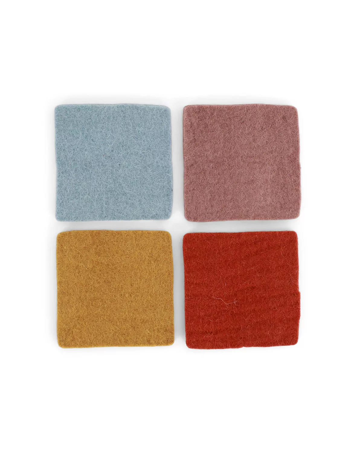 Felt Coasters Set - Color Mix #5