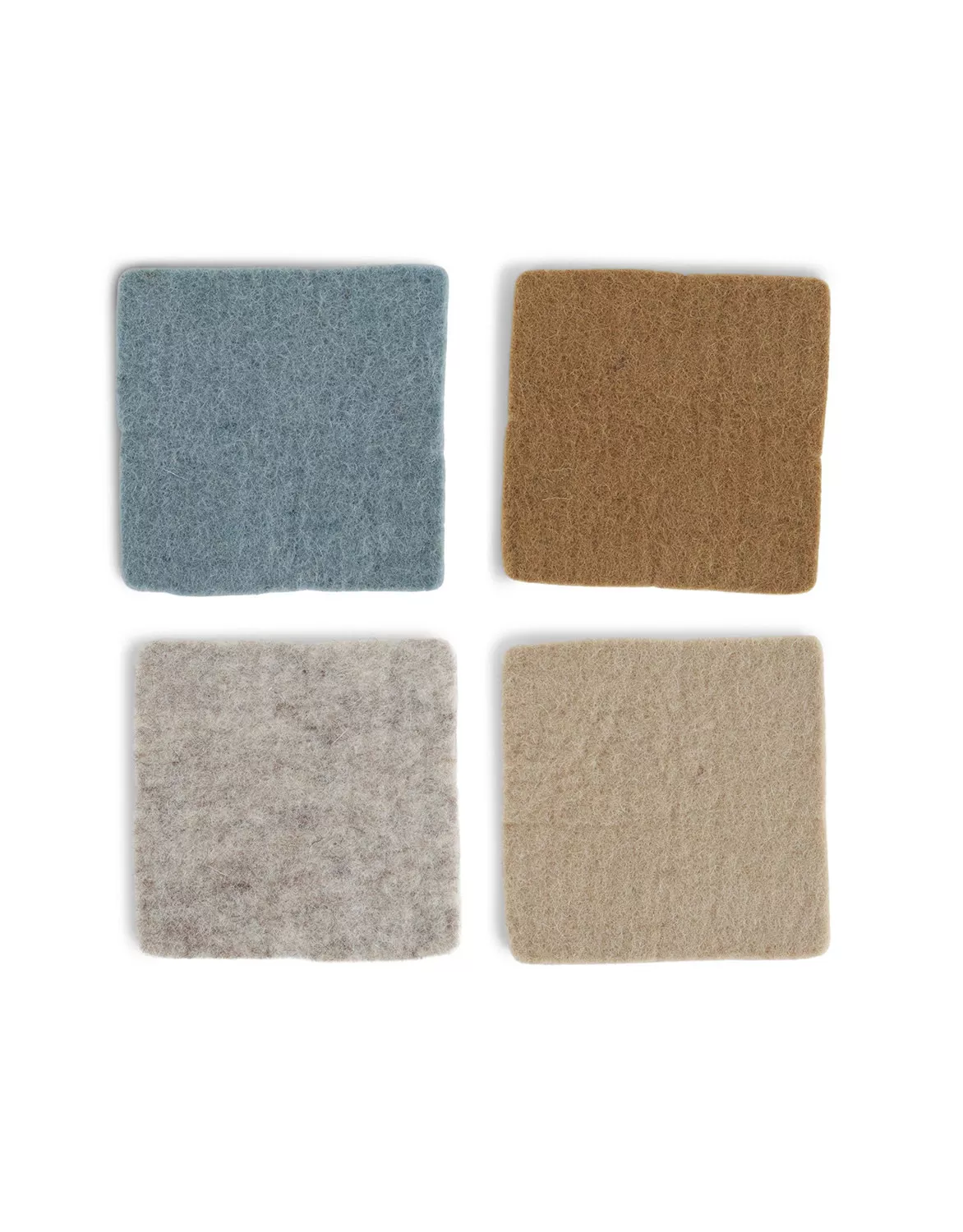 Felt Coasters Set - Color Mix #6