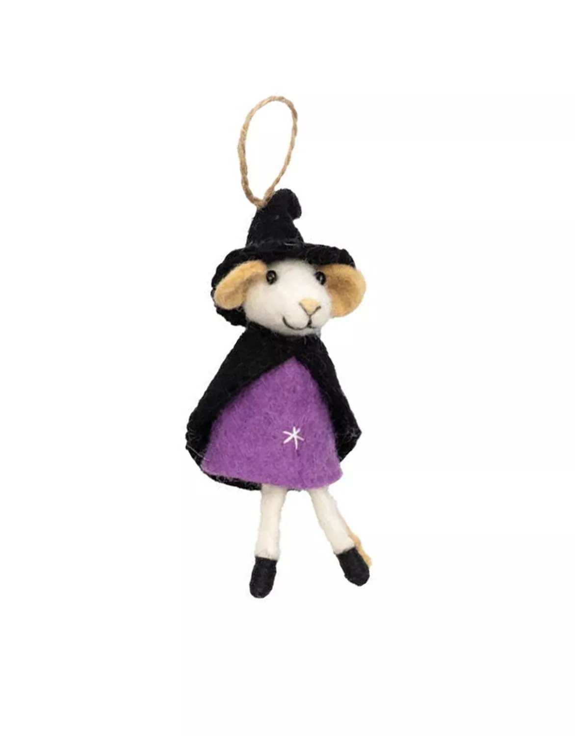 Felt Gandalf the Wizard Mouse Ornament