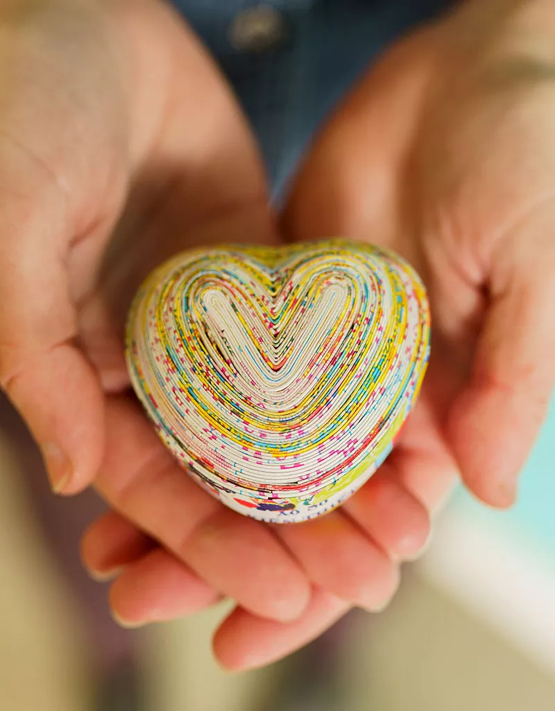 Felt Heart Stems