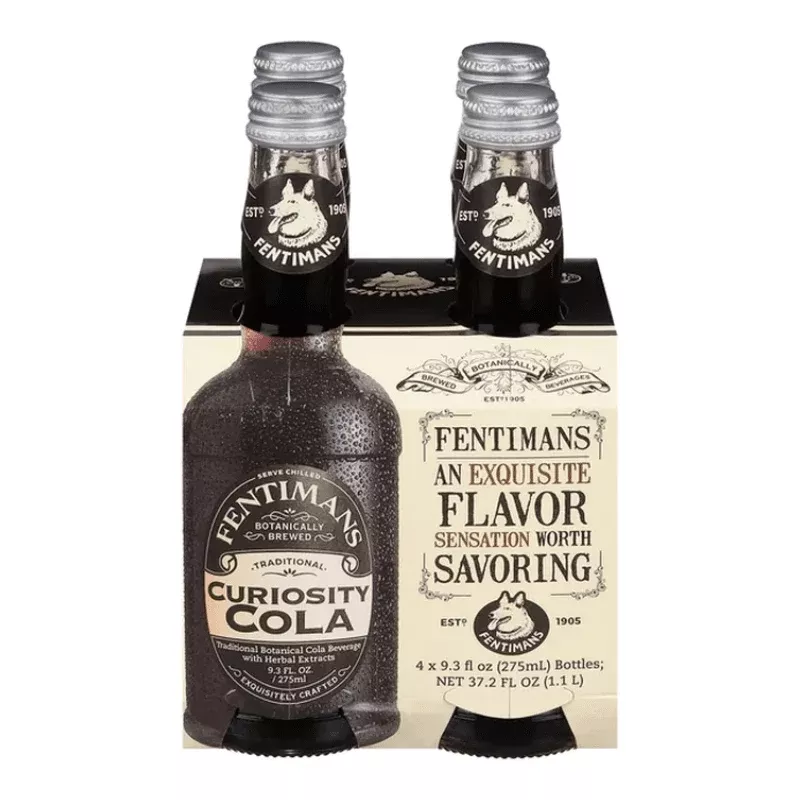 Fentimans Curiosity Cola, 9.3 oz [Pack of 4]